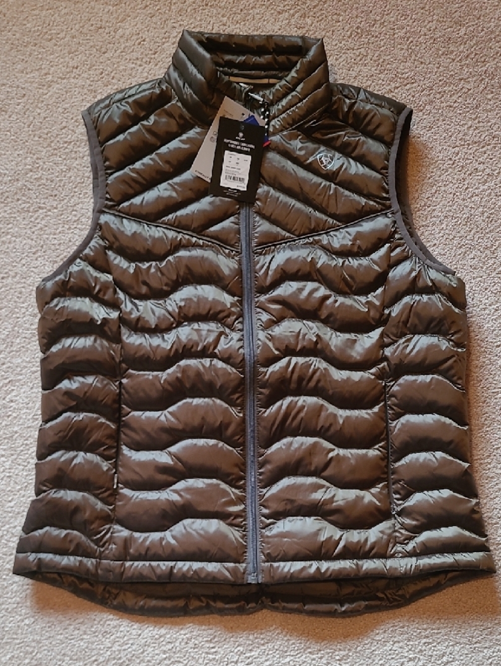 Ariat Women's Ideal Down Vest in Banyan Bark Brown